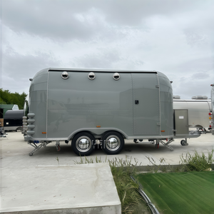 Neuer Beliebter Voll Ausgestatteter Food Truck zum Verkauf in Europa Maßgeschneiderter Verkaufsstand mit Waschbecken Kaffee-Verkaufswagen Food Trailer - Product Image 4