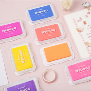 ที่ขายดีที่สุด DIY ยางแสตมป์ไฟฟ้าแสงนีออนหมึกแผ่นแปดสีเลือก - Product Image 4