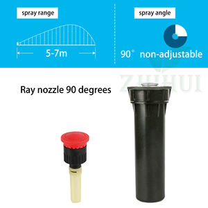 Arroseurs <span class=keywords><strong>système</strong></span> <span class=keywords><strong>d</strong></span>'irrigation 1/2 pouces filetage femelle 360 degrés arroseurs de jardin arroseur rotatif <span class=keywords><strong>enterré</strong></span> pour l'irrigation de jardin - Product Image 6