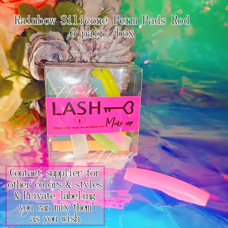 แผ่นซับซิลิโคน6คู่ + กล่องพีวีซี