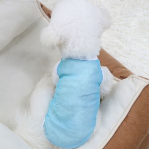 Chaleco de verano para mascotas, ropa transpirable de malla de color sólido para perros pequeños y gatos - Product Image 3