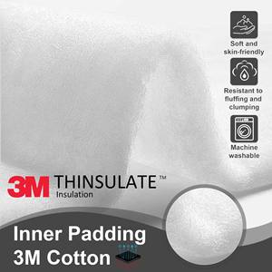 Masque de sommeil lesté personnalisé, doux, bloquant la lumière, pour le voyage, avec sangle réglable - Product Image 5