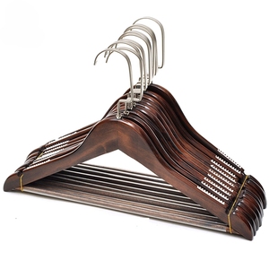 Cintre <span class=keywords><strong>en</strong></span> <span class=keywords><strong>bois</strong></span> triangulaire robuste, léger, portable, lisse et pratique, idéal pour la maison - Meilleure vente - Product Image 1
