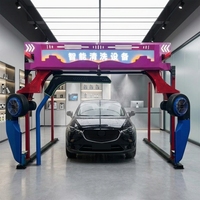 Équipement de lavage de voitures électrique entièrement automatique intelligent en acier avec une puissance de 1500W, caractéristiques écologiques, édition de luxe, garantie de 3 ans