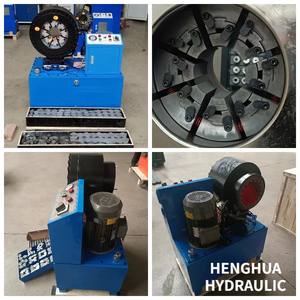 DX76 kauçuk hortum üretim makinesi/hortum sıkma Crimper hızlı değişim ölür tüp kilitleme makinesi taşınabilir manuel hidrolik - Product Image 3