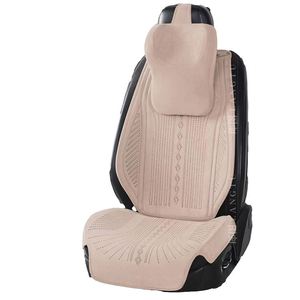 Coussin de siège de voiture universel tout-saison en daim de luxe, respirant, résistant aux taches, en mousse à mémoire de forme, durable, housse de siège intérieure - Product Image 3