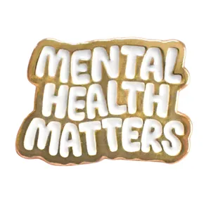 Mental Health Therapist Geschenk Die Welt ist ein besserer Ort mit Ihnen Emaille Anstecknadel für Lehrer Schüler