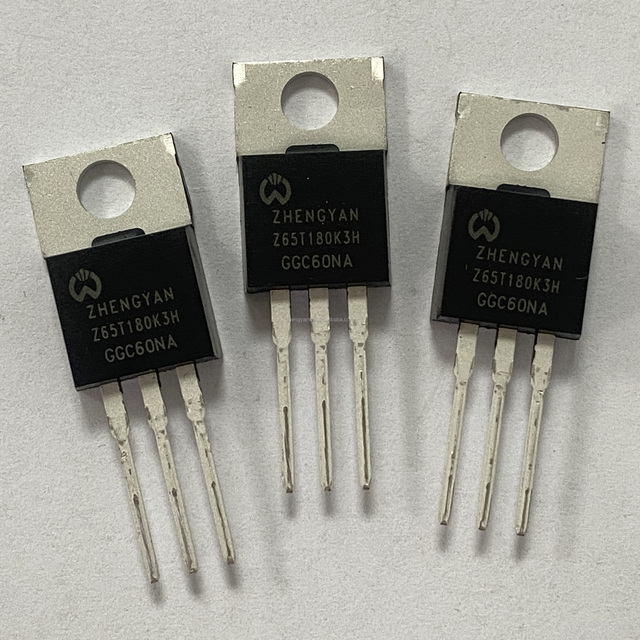 Zhengyan Micro Z65T180K3H GaN HEMT 650V 180m TO-220 Enhancement Mode Power Transistor for Automotive & Industrial Use