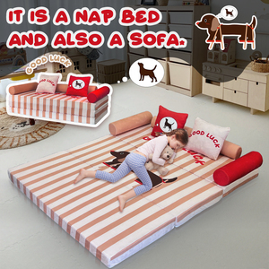 Moderne Beau Design 1.5M/1.8M <span class=keywords><strong>Convertible</strong></span> Confort Mousse Enfants Canapé Chaise Lit Usine En Gros Amovible Fermeture Éclair Couverture Souple - Product Image 3