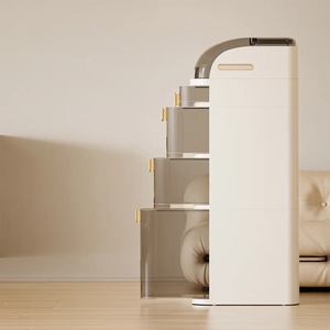 Nhà máy tốt nhất ngăn kéo kẹp lưu trữ tủ phòng tắm kẹp tủ phòng tắm siêu hẹp nhà bếp kẽ hở kệ - Product Image 4