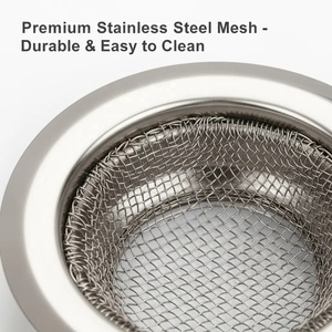 Égouttoir d'évier en acier inoxydable de bonne qualité, anti-obstruction, égouttoir d'évier en métal pour cuisine, vente chaude - Product Image 6