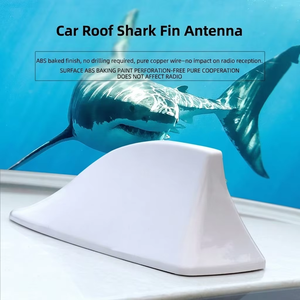 Antenne de voiture universelle sans trou de rotation, antenne de toit en forme d'aileron de requin, décoration de voiture, antenne radio, réduction de la résistance au vent, silencieuse - Product Image 6