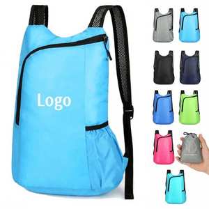 Custom logo <b>Lightweight</b> Portable Outdoor <b>Backpack</b> Waterproof Hiking Climbing Daypack Large Capacity Sports Foldable <b>Backpack</b> - Product Image 1