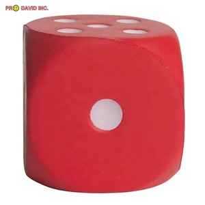 PU Dice <b>Squeeze</b> Anti Stress Toy Foam <b>Ball</b> - Product Image 2