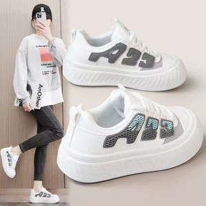 Zapatos con Logotipo Personalizado 2026, Zapatos Casuales de Lona para Mujer, Zapatos para Caminar Transpirables con Suela Gruesa - Product Image 1