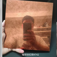 Panneau en acier inoxydable miroir antique haut de gamme pour la décoration d'ascenseurs