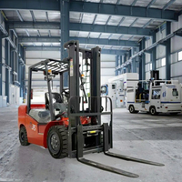 Chariot élévateur hydraulique électrique HaoRun neuf en gros avec une hauteur de levage de 3,5 m, une longueur de fourche de 1150 mm, adaptabilité aux terrains accidentés