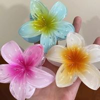 Mode été fleur pince à cheveux requin épingle à cheveux Barrettes élastique pour queue de cheval plage tête accessoires femmes filles pince à cheveux