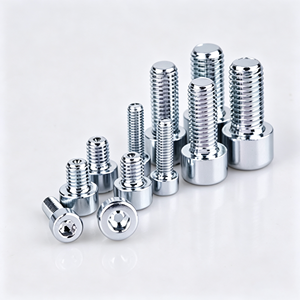 Tornillo de máquina de cabeza hexagonal moleteada de acero inoxidable, tornillo métrico - Product Image 2