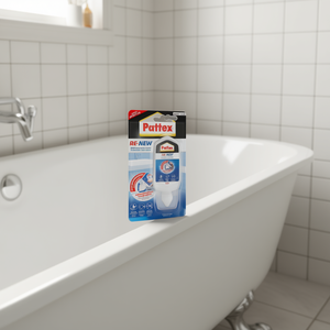 Pattex Re-New Blanc 80 ml Mastic silicone pour salles de bain et cuisines - Product Image 2