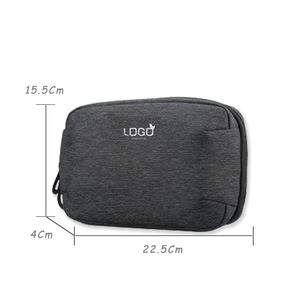 Bolsa de Aseo Colgante de Viaje de Poliéster, Kit de Higiene con Gancho Metálico, Malla Interior Impermeable, Bolsillos Verticales, para Hombres y Mujeres - Product Image 2