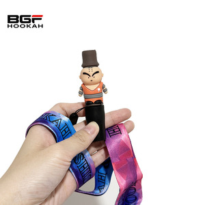 Top vente japonais dessin animé <span class=keywords><strong>Anime</strong></span> personnages Shisha embout narguilé accessoires de fumer narguilé conseils avec corde de suspension - Product Image 4