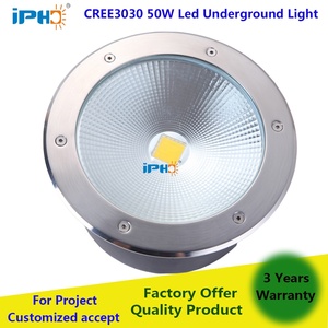 Éclairage encastré de 50 W pour <span class=keywords><strong>parking</strong></span> souterrain, éclairage extérieur encastré au <span class=keywords><strong>sol</strong></span>, éclairage LED extérieur pour terrasse, éclairage de <span class=keywords><strong>sol</strong></span> UPW-DM-064 AC85-265V - Product Image 2