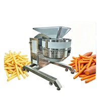 Fruit- en groentesnijder, friet- en chipsnijder met 3PK motor, roestvrij staal 304, hoge efficiëntie, capaciteit 2000-3000kg/uur