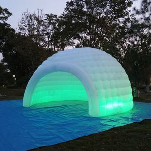 Tente dôme gonflable blanche géante personnalisable et portable pour événements extérieurs, idéale pour la <span class=keywords><strong>location</strong></span> de fêtes - Product Image 3