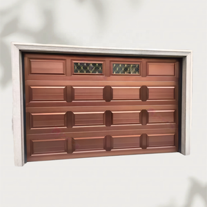 Porte <span class=keywords><strong>de</strong></span> <span class=keywords><strong>garage</strong></span> sectionnelle en aluminium à rupture <span class=keywords><strong>de</strong></span> pont thermique avec verre trempé pleine vue sur mesure, porte <span class=keywords><strong>de</strong></span> <span class=keywords><strong>garage</strong></span> extérieure à bascule sur mesure pour villa - Product Image 1