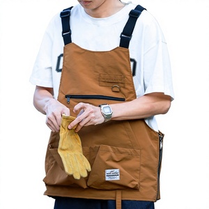 Tablier <span class=keywords><strong>de</strong></span> montagne sans manches unisexe style campagnard américain pour la maison, l'extérieur, la pêche, le jardinage, le camping, la coiffure, le nail art et l'impression - Product Image 1