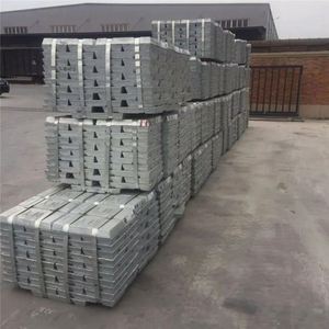 Factory Supply Raw Material Zinc <b>Ingot</b> 99.995 With Low Price - Product Image 2
