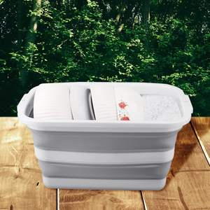 Fregadero Plegable para Camping de 12L, Lavabo, Ideal para Cocina, Hogar, Jardín y Camping - Product Image 2