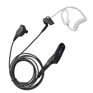 DP4801e XPR7550e DGP8550e Acoustic tube Two way radio Security Earpiece <b>walkie</b> <b>talkie</b> headset for <b>Motorola</b> DP4401 DP4800e - Product Image 2