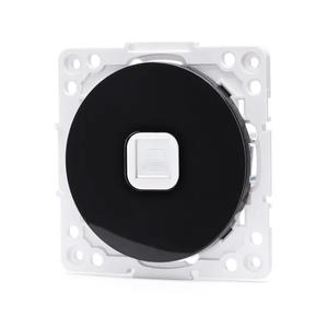 Adattatore Internet 1 VA, colore nero, compatibile con sistemi tedeschi e francesi, ideale per connettere dispositivi in rete. - Product Image 1