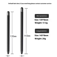Stylo publicitaire multifonction 2-en-1 de luxe MEEPSS personnalisé, à toucher doux, en aluminium, avec stylet