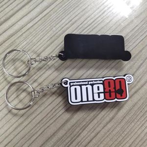 Popular Special Design Handbag Zipper Pulls Factory Handbag Pvc Zipper <b>Puller</b> With Keychain in China - Product Image 1