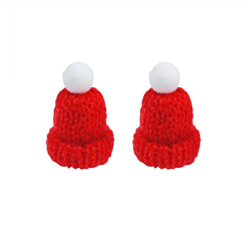 Bonnet de Père Noël rouge sans lettres