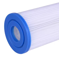 Système de filtration pour baignoire de douche extérieure à immersion froide, design cylindrique, léger (0,5 kg) pour un traitement de l'eau tout-en-un