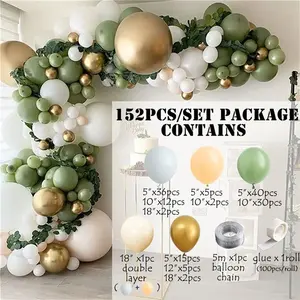 Conjunto de globos vintage de color azul y verde Conjunto de globos vintage rosa Decoración de fiesta de cumpleaños Boda Navidad Apertura de la tienda de Año Nuevo