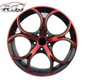 Rines de Aleación RSJ para <span class=keywords><strong>Vw</strong></span> Golf R Gti Volkswagen Jetta <span class=keywords><strong>Gli</strong></span>, Rines Personalizados Forjados para Automóviles de Pasajeros de 18 19 20 21 22 23 24 Pulgadas - Product Image 1