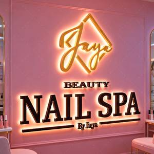 ЖК-знак, СВЕТОДИОДНЫЙ знак для офиса и бара, пользовательский 3D металлический деловой знак с водонепроницаемым освещенным логотипом для улицы - Product Image 3