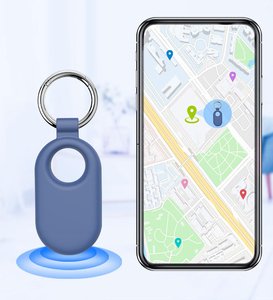 Anti-perte Key Finder Wallet Pet Tracker Housse de protection Étui en silicone pour Samsung <span class=keywords><strong>Galaxy</strong></span> SmartTag 2 avec porte-clés - Product Image 5