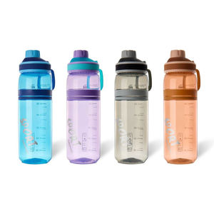 Bouteille <span class=keywords><strong>de</strong></span> sport et <span class=keywords><strong>de</strong></span> loisirs portable 750 ml pour adultes et étudiants, avec impression haute fidélité des couleurs, pour boisson directe, idéale pour l'extérieur - Product Image 1