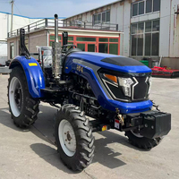 Meistverkaufter Mini-Radtraktor mit Allradantrieb, 80 PS, Pflugtraktor für Reisfelder, Diesel-Rotationsradtraktor