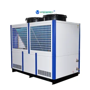 Refrigeratore d'acqua a vite raffreddato ad aria per il raffreddamento di alimenti e bevande in acciaio inossidabile