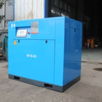 Compresseur à vis KAISHAN 18.5kw 25hp 8bar 2.95m ³/min refroidi par air pour le fonctionnement des outils pneumatiques de la chaîne de montage
