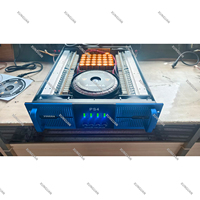 Nouvel Amplificateur de Puissance Professionnel Bleu PS4 3U 4 Canaux*1500W pour Spectacles, Conférences, Subwoofers et Systèmes Line Array