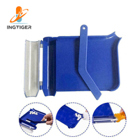 Plateau de comptage de pilules avec 2 spatules compteur de pilules Opret pour pharmacie pour compter la boîte de comprimés de pilules Meds
