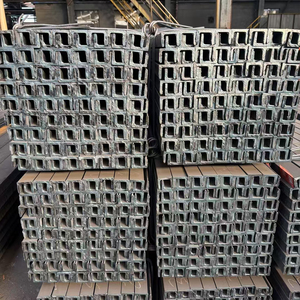 Profilé en U en acier au carbone standard GB Q235/Q345 à faible teneur en carbone avec service de poinçonnage/découpe - Product Image 4